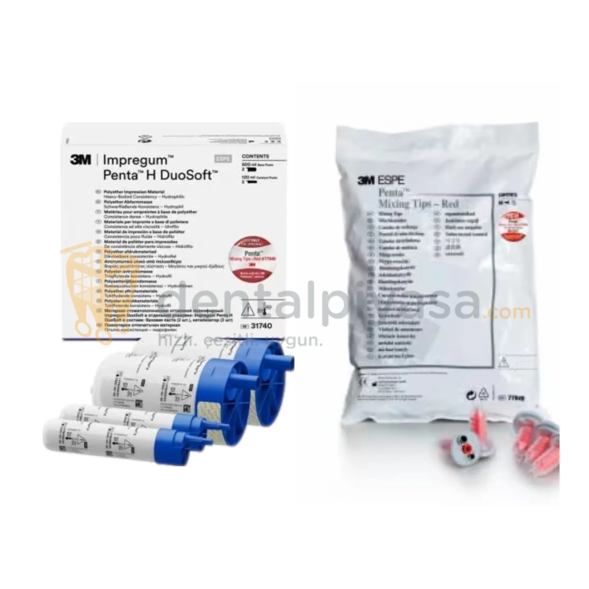 3M Impregum Penta H DuoSoft 2 Adet Alıma 1 Adet 3M Penta Mixing Tips ...